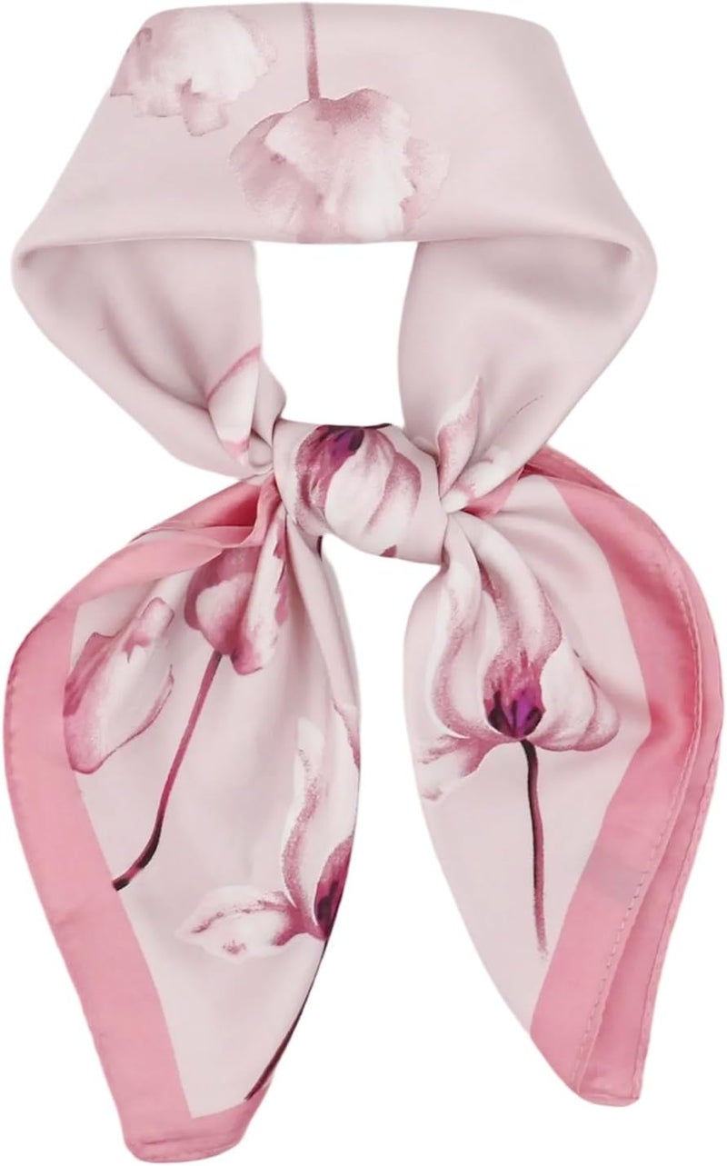 vimate Head Scarf for Women Hair 27'' Square Satin Silk Feeling Bnadana Neck Scarf Handbag Accessories Etc - Image 1